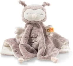 Soft Cuddly Friends Ollie Eule Schmusetuch (26 Cm) [rosébraun/creme]