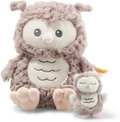 Soft Cuddly Friends Ollie Eule Spieluhr (21 Cm) [rosébraun]