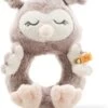 Soft Cuddly Friends Ollie Eule Rassel (14 Cm) (rosébraun) -Boutique-Laden für Babyprodukte 10434795 01
