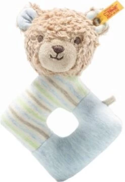Greifring Mit Rassel - Rudy Teddybär