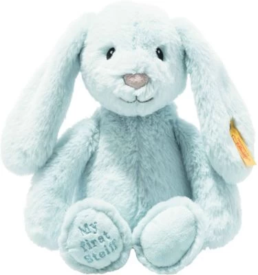 Soft Cuddly Friends My First Steiff Hoppie Hase, 26 Cm, Hellbalu 3 Soft Cuddly Friends My First Steiff Hoppie Hase, 26 Cm, Hellbalu
