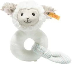 Soft Cuddly Friends Lita Lamm Greifling Mit Rassel, 14 Cm