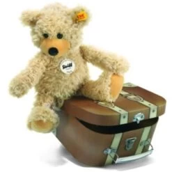 Steiff Charly Schlenkerteddy Im Koffer, Beige, 30 Cm