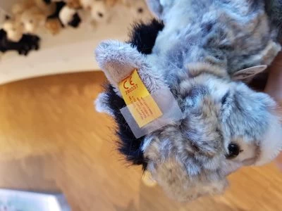 Steiff Kleiner Freund Esel Issy 24 Cm, Hellgrau Kuscheltiere 4 Steiff Kleiner Freund Esel Issy 24 Cm, Hellgrau Kuscheltiere – Bild 2