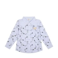 Steiff Hemd Langarm Pawerful Mit Stehkragen Mit Manschetten Langarmhemden