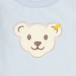 Steiff Baby Strampler - Body, Baumwolle, Bär, Logo, Druckknöpfe, Langarm, Einfarbig Strampler Für Kinder -Boutique-Laden für Babyprodukte 27320746 03
