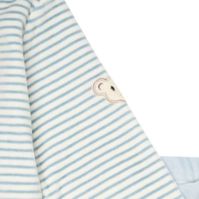 Steiff Kinder Schlafanzug Set - Nachtwäsche, Pyjama, Nicky Velours, Lang, Gestreift Pyjamahosen Für Kinder 5 Steiff Kinder Schlafanzug Set - Nachtwäsche, Pyjama, Nicky Velours, Lang, Gestreift Pyjamahosen Für Kinder – Bild 3