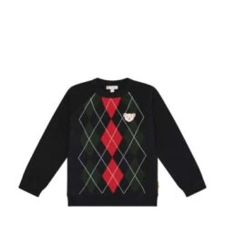 Steiff Pullover Jahr Des Teddybären Mit Rautenmuster Pullover