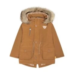 Steiff Jacke Jahr Des Teddybären Mit Abnehmbarer Kapuze Mit Fake-Plüschkragenblende Outdoorjacken