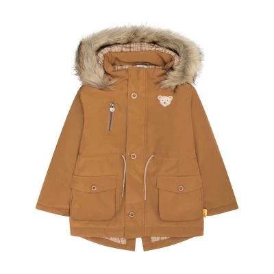 Steiff Jacke Jahr Des Teddybären Mit Abnehmbarer Kapuze Mit Fake-Plüschkragenblende Outdoorjacken 3 Steiff Jacke Jahr Des Teddybären Mit Abnehmbarer Kapuze Mit Fake-Plüschkragenblende Outdoorjacken