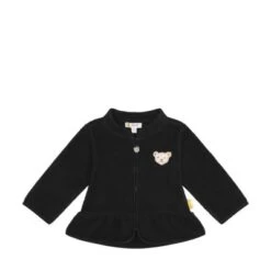 Steiff Fleecejacke Jahr Des Teddybären Mit Collage-Kragen Mit Volant Fleecejacken