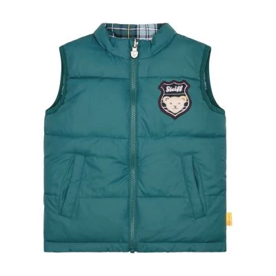 Steiff Wendeweste Jahr Des Teddybären Wattiert Mit Stehkragen Outdoorwesten 3 Steiff Wendeweste Jahr Des Teddybären Wattiert Mit Stehkragen Outdoorwesten