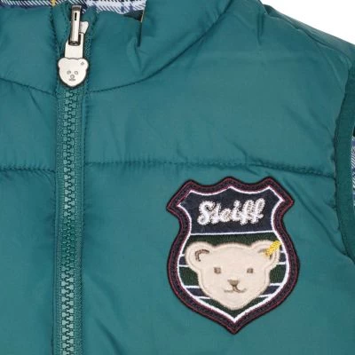 Steiff Wendeweste Jahr Des Teddybären Wattiert Mit Stehkragen Outdoorwesten 5 Steiff Wendeweste Jahr Des Teddybären Wattiert Mit Stehkragen Outdoorwesten – Bild 3