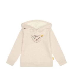 Steiff Sweatshirt Bird's Twittering Teddybär Mit Paillettenhaarband Sweatshirts