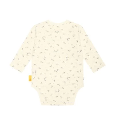 Steiff Wickelbody Langarm Baby Wellness Mit Wickelknöpfung Mit Vogelprint Wickelbodys 4 Steiff Wickelbody Langarm Baby Wellness Mit Wickelknöpfung Mit Vogelprint Wickelbodys – Bild 2
