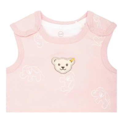 Steiff Set Strampler + T-Shirt Langarm Baby Wellness Bedruckt Mit Schlupfkragen Strampler 6 Steiff Set Strampler + T-Shirt Langarm Baby Wellness Bedruckt Mit Schlupfkragen Strampler – Bild 4