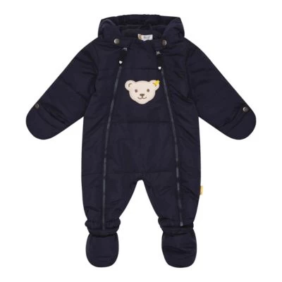 Steiff Steppoverall Mit Abnehmbarem Fuß Und Kapuze Bär