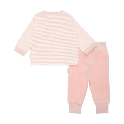 Steiff Set Hose + Sweatshirt Baby Wellness Gestreift Hausanzüge 4 Steiff Set Hose + Sweatshirt Baby Wellness Gestreift Hausanzüge – Bild 2