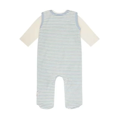 Steiff Set Strampler + T-Shirt Langarm Baby Wellness Aus Organic Velour Strampler 4 Steiff Set Strampler + T-Shirt Langarm Baby Wellness Aus Organic Velour Strampler – Bild 2