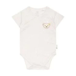 Steiff Wickelbody Kurzarm Baby Wellness Mit Elefantenmuster Wickelbodys