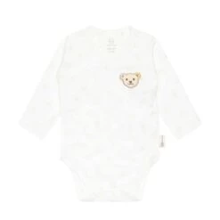 Steiff Wickelbody Langarm Baby Wellness Bedruckt Mit Wickelknöpfung Wickelbodys
