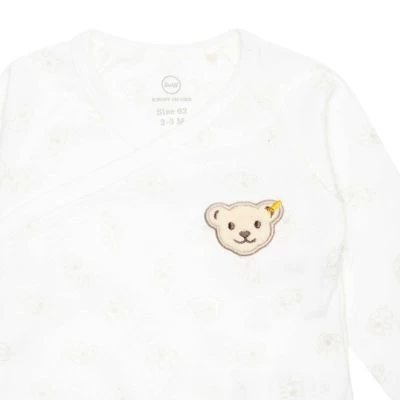 Steiff Wickelbody Langarm Baby Wellness Bedruckt Mit Wickelknöpfung Wickelbodys 5 Steiff Wickelbody Langarm Baby Wellness Bedruckt Mit Wickelknöpfung Wickelbodys – Bild 3