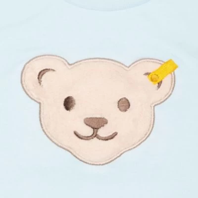 Steiff Kinder Sweatshirt - Teddy-Applikation, Quietscher, Cotton Stretch, Uni Sweatshirts Für Kinder 5 Steiff Kinder Sweatshirt - Teddy-Applikation, Quietscher, Cotton Stretch, Uni Sweatshirts Für Kinder – Bild 3