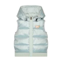 Steiff Weste Lazy Nils, Abnehmbare Kapuze, Reflektor, Gefüttert Outdoorwesten