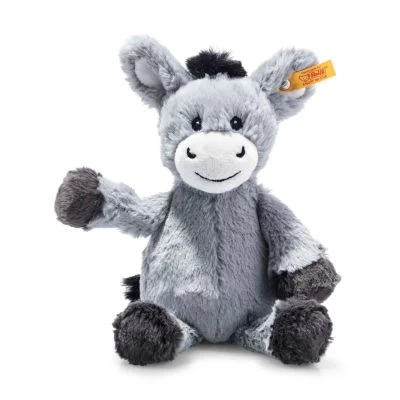 Steiff Soft Cuddly Friends Dinkie Esel 20 Cm, Hellgrau Kuscheltiere 4 Steiff Soft Cuddly Friends Dinkie Esel 20 Cm, Hellgrau Kuscheltiere – Bild 2