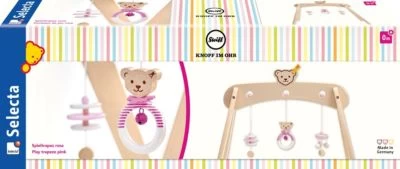 Steiff Spieltrapez Rosa, 59 Cm 3 Steiff Spieltrapez Rosa, 59 Cm