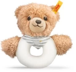 Schlaf Gut Baer Greifring 12 Cm, Grau