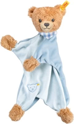 Schlaf Gut Bär Schmusetuch 30 Cm Blau