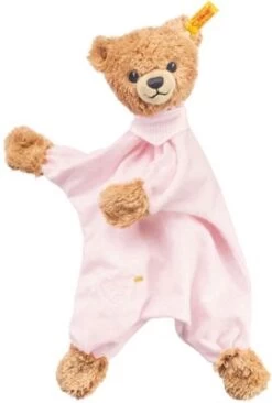 Schlaf Gut Bär Schmusetuch 30 Cm Rosa