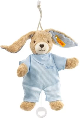 Hoppel Hase Spieluhr 20 Blau 2 Hoppel Hase Spieluhr 20 Blau