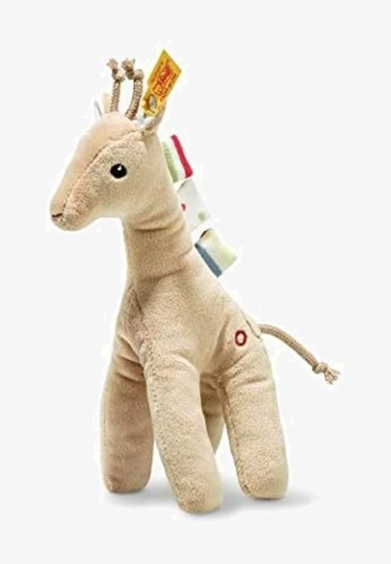 Steiff WILD SWEETIES TULU GIRAFFE MIT QUIETSCHE - Kuscheltier - Beige 3 Steiff WILD SWEETIES TULU GIRAFFE MIT QUIETSCHE - Kuscheltier - Beige