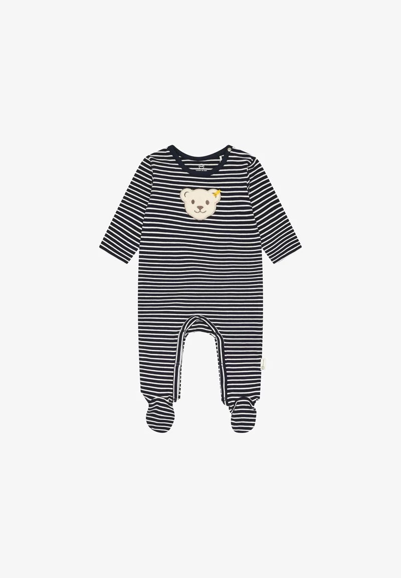 STEIFF STRAMPLER BÄR STREIFEN - Strampler - Rosa Weiß 8 STEIFF STRAMPLER BÄR STREIFEN - Strampler - Rosa Weiß – Bild 6