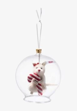 Steiff CANDY CANE MAUS IN GLASKUGEL ORNAMENT - Spielzeug - Multi Coloured
