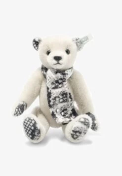 Steiff COLLECTORS SNAKE TEDDY BEAR - Kuscheltier - Light Grey
