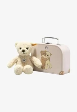 Steiff MILA TEDDY BEAR IN SUITCASE - Kuscheltier - Ligth Brown