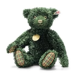 STEIFF 006036 Teddies For Tomorrow Green Christmas Teddybär