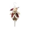 STEIFF 007262 Santa Maus Ornament, 12 Cm -Boutique-Laden für Babyprodukte steiff 007262 santa maus ornament 12 cm