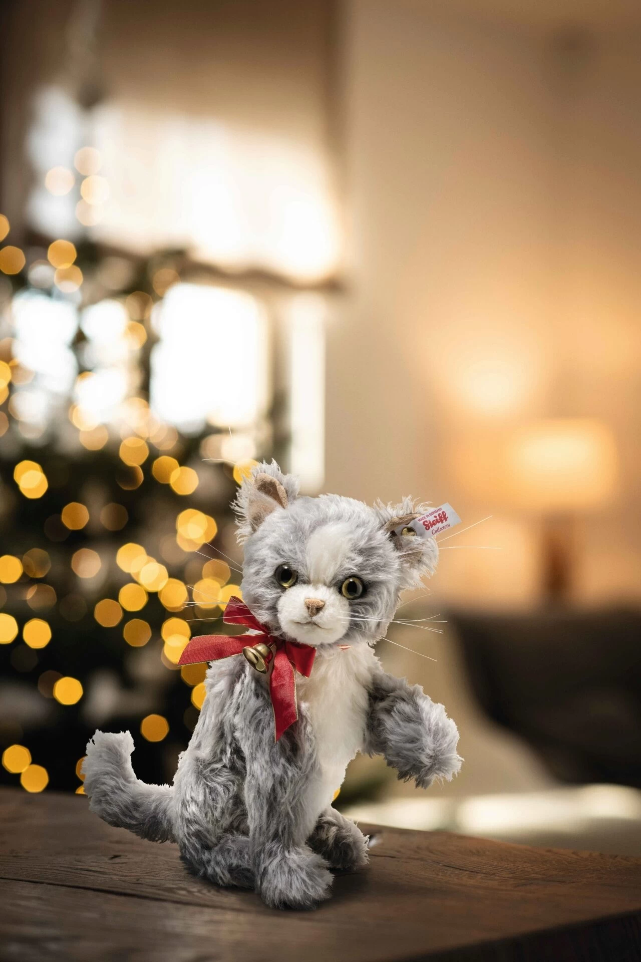 STEIFF 007484 Nicki Weihnachtskätzchen 4 STEIFF 007484 Nicki Weihnachtskätzchen – Bild 2