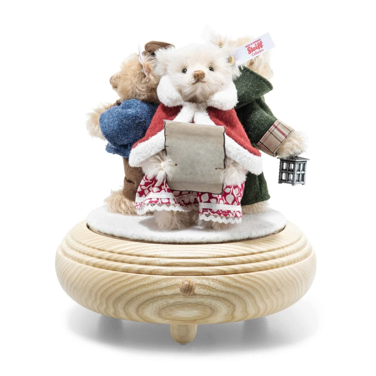STEIFF 007552 Weihnachtssänger Teddybären-Set Auf Musikbox 3 STEIFF 007552 Weihnachtssänger Teddybären-Set Auf Musikbox
