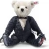 STEIFF 007613 James Bond Dr No Teddybär Mit Musikwerk, Mohair, 30 Cm, Schwarz