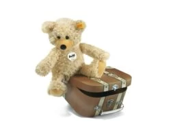 STEIFF 012938 Charly Schlenker-Teddybär Im Koffer 30 Cm Beige