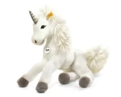 STEIFF 015045 Starly Schlenker Einhorn 35 Weiß