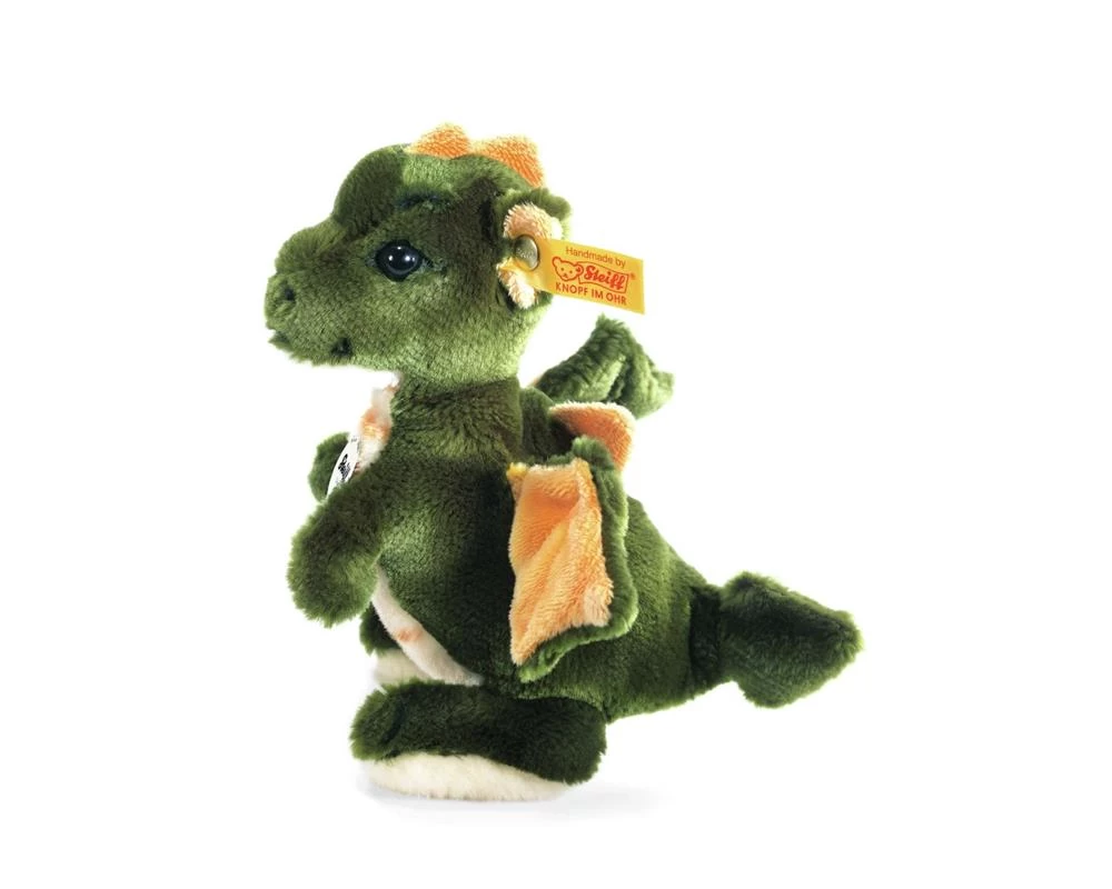 STEIFF 015076 Raudi Drachenjunge 17 Cm Grün 3 STEIFF 015076 Raudi Drachenjunge 17 Cm Grün