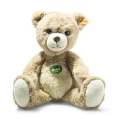STEIFF 023033 Teddies For Tomorrow Tom Teddybär, Cappuccino 30 Cm