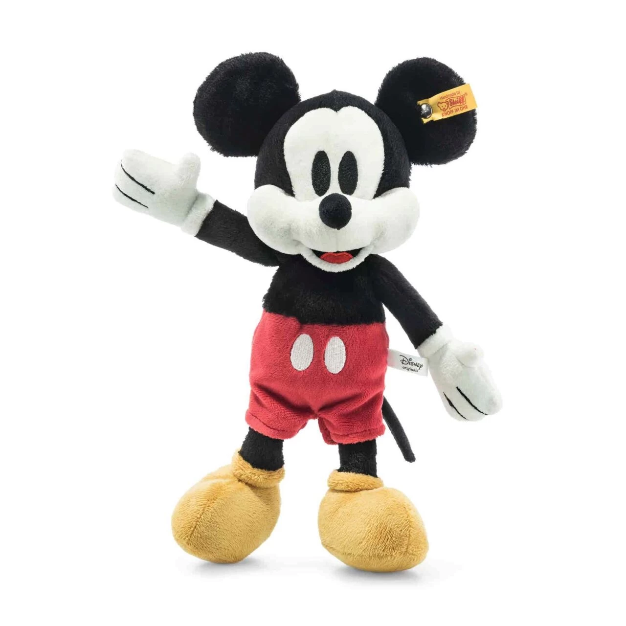 STEIFF 024498 Soft Cuddly Friends Disney Mickey Mouse, Bunt 31 Cm 3 STEIFF 024498 Soft Cuddly Friends Disney Mickey Mouse, Bunt 31 Cm