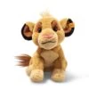 STEIFF 024665 Soft Cuddly Friends Disney Originals Simba, 26 Cm